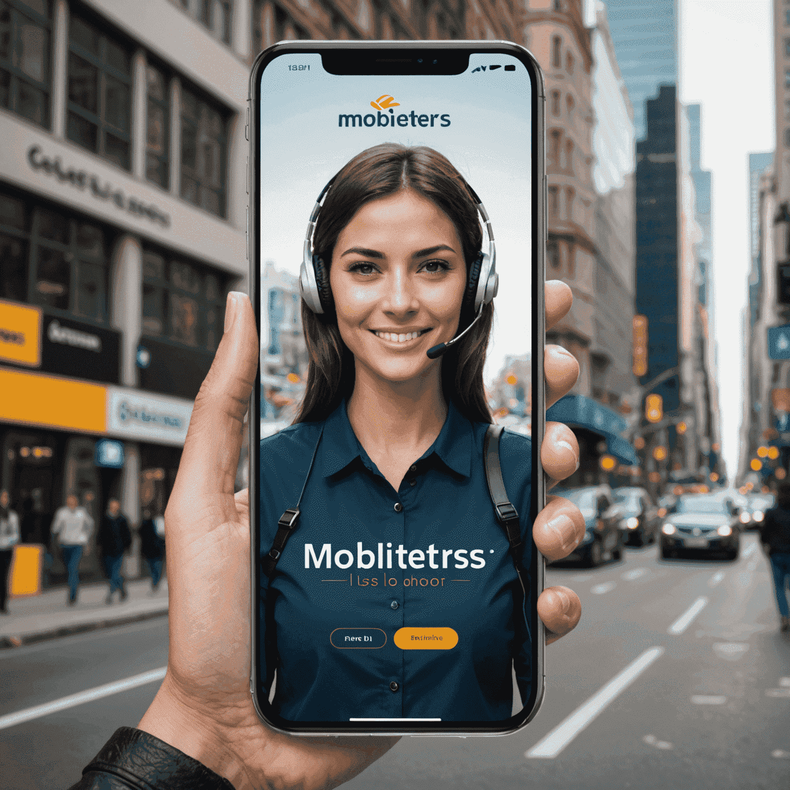 شعار Mobiterss - شركة اتصالات متنقلة